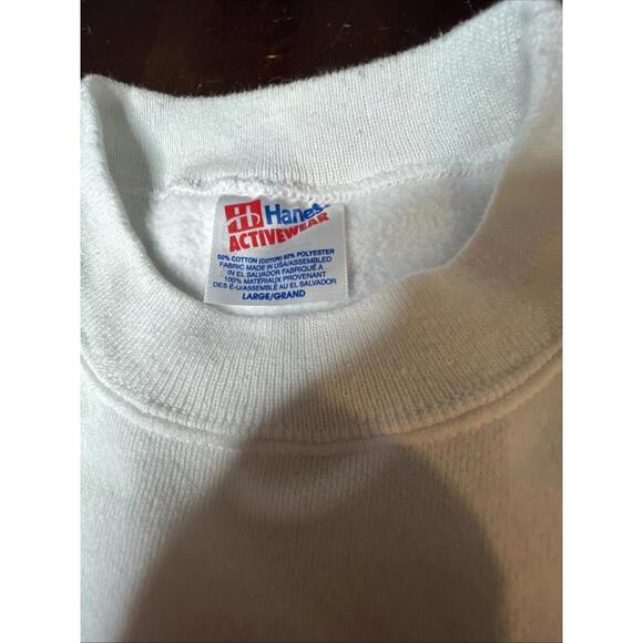 VINTAGE 80s Harlequin NG 1989 Tiger Lion Leopard Crewneck Large Rock RARE VNTG - Picture 8 of 9